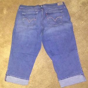 Levi's 515 denim capris
